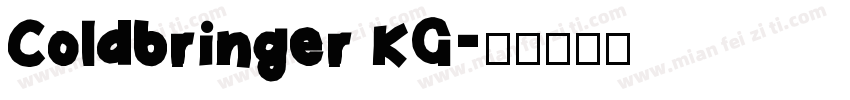 Coldbringer KG字体转换